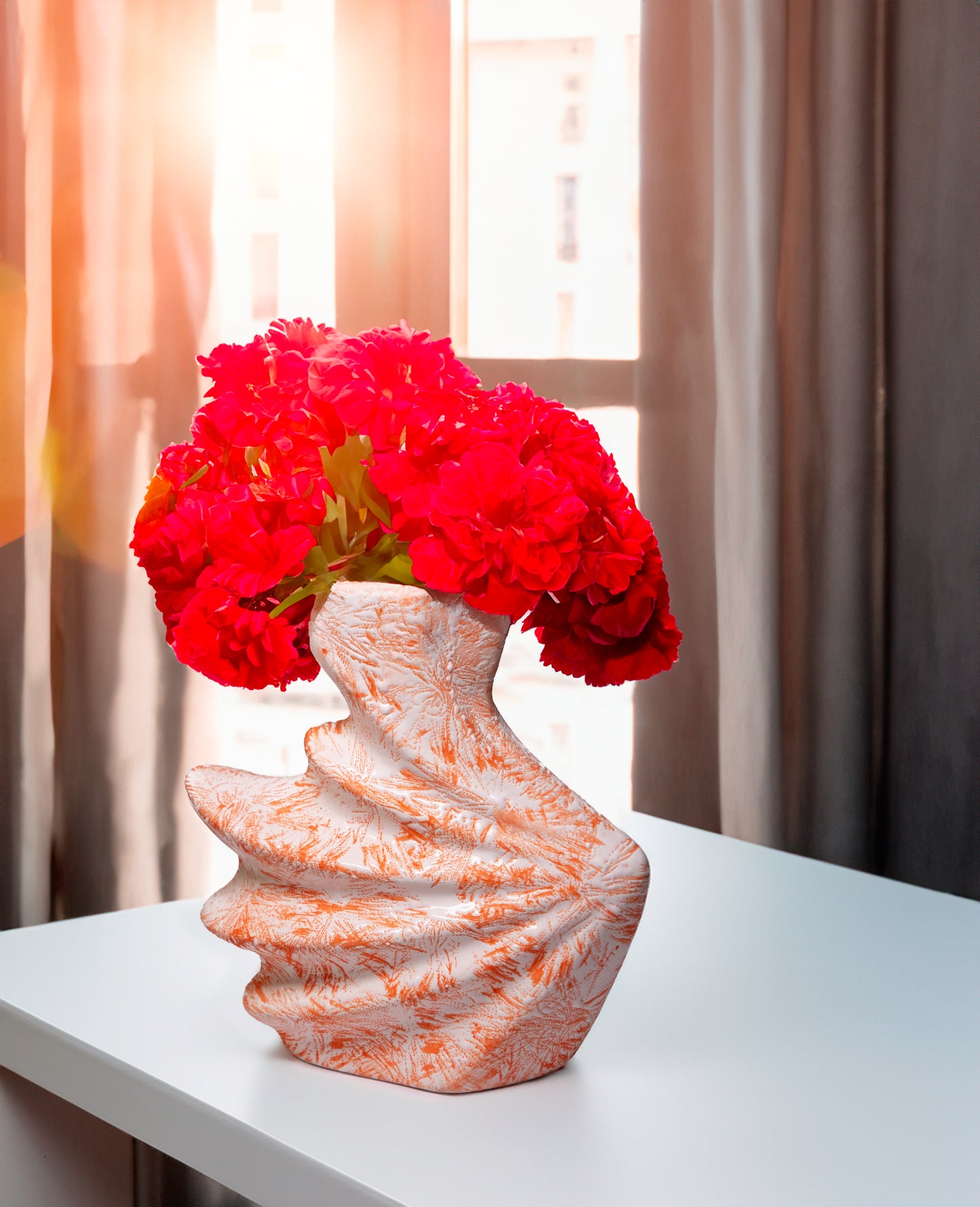 Ceramic Vase Leaf
