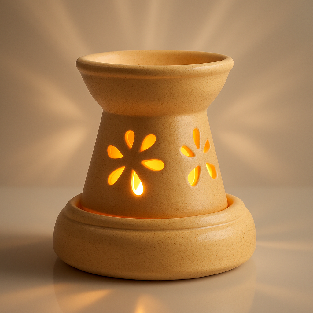 Handcrafted Ceramic Aroma Diffuser (Electric) – 14 cm