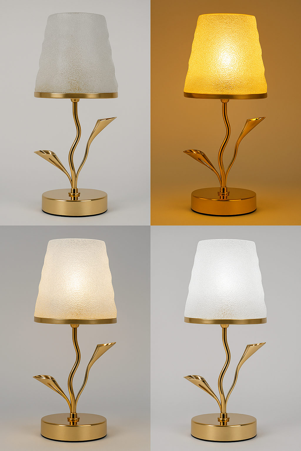 Golden Bloom USB LED Lamp