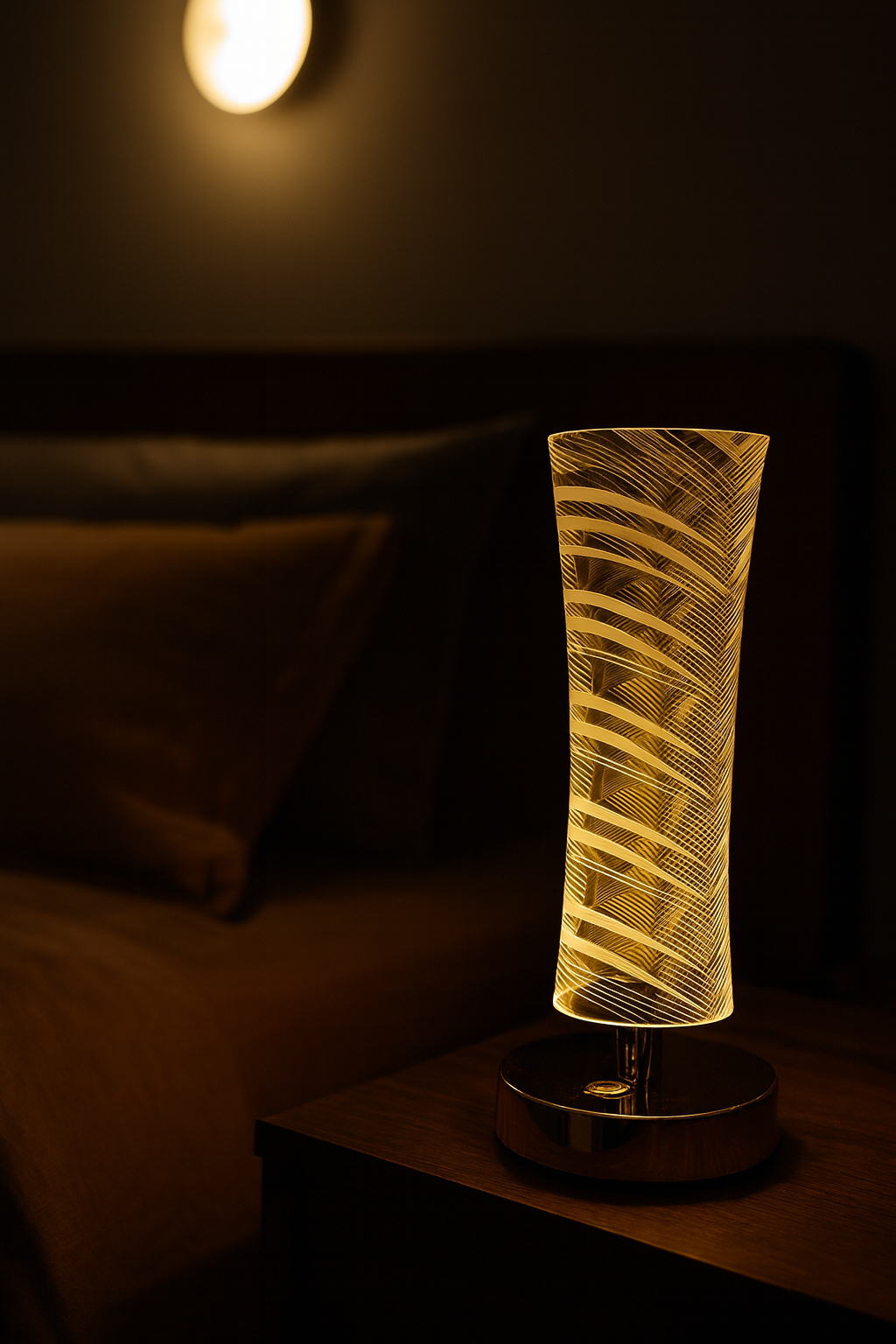 Lumo Pattern Touch LED Lamp - 10 inch