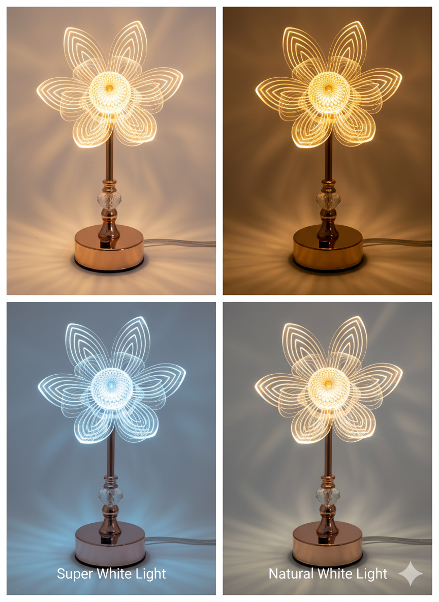 FloraTwist Adjustable LED Lamp