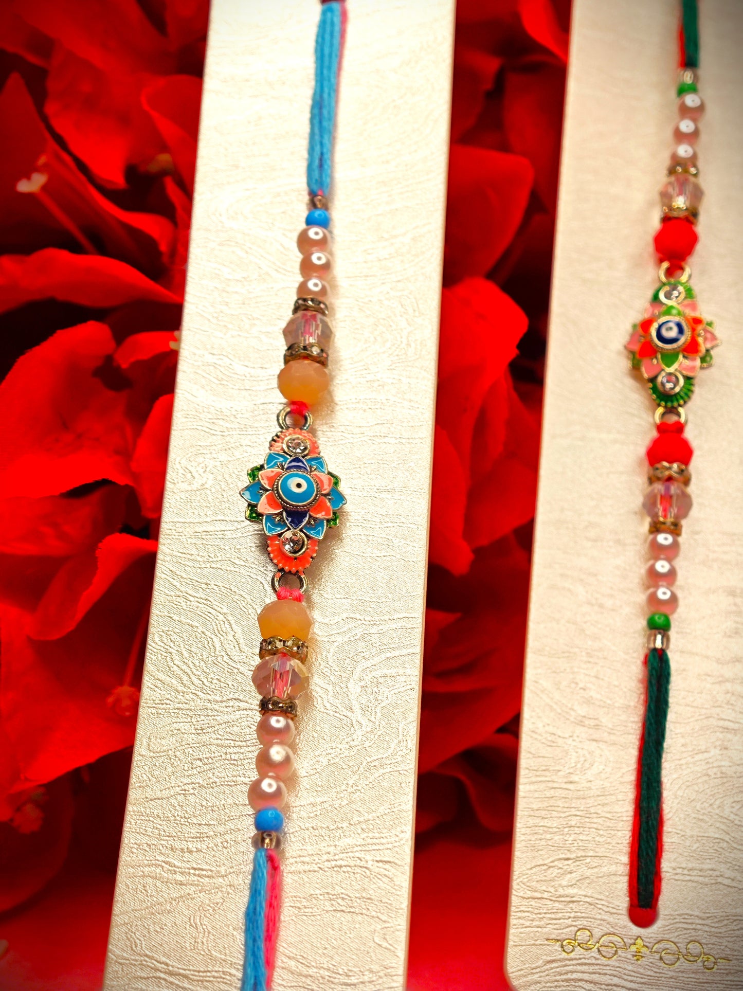 Bhai Rakhi – Lotus Evil Eye Edition (Two Colour Variants)