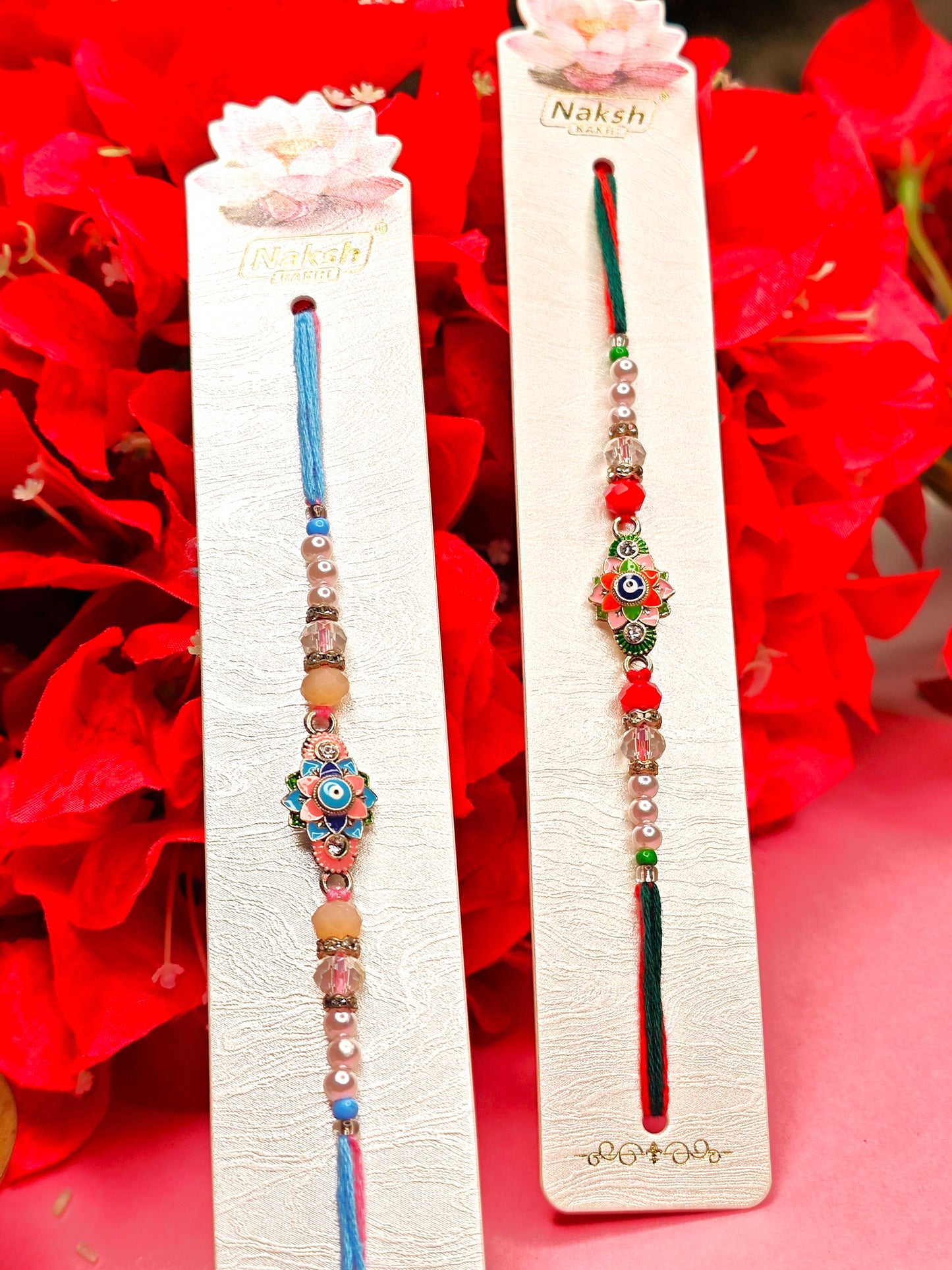 Bhai Rakhi – Lotus Evil Eye Edition (Two Colour Variants)