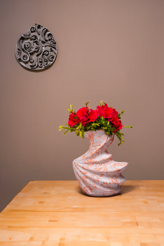 Ceramic Vase Leaf