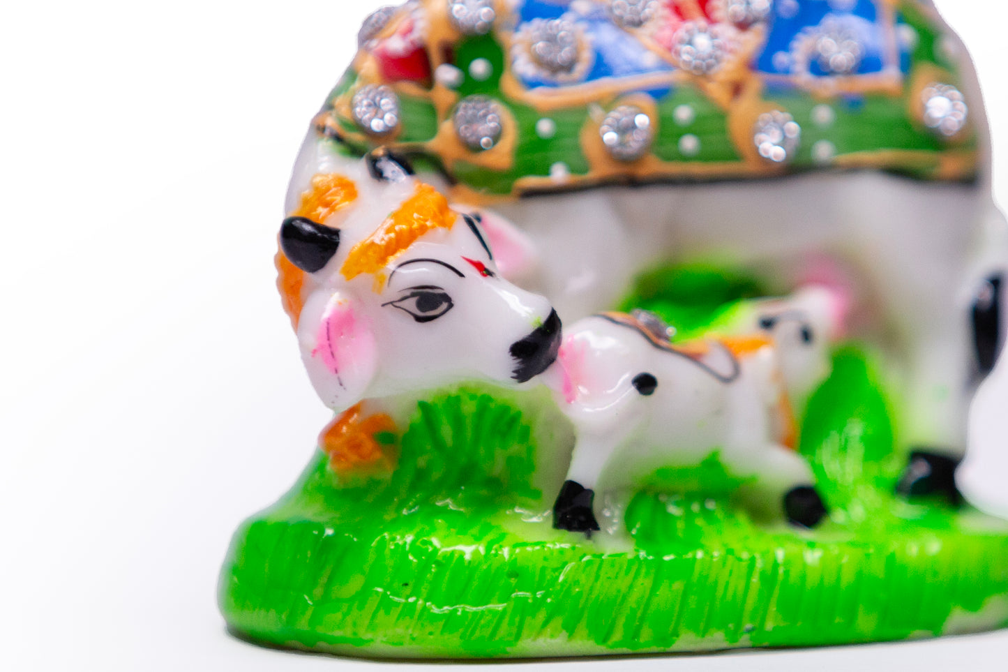 Divine Kamdhenu Cow with Calf
