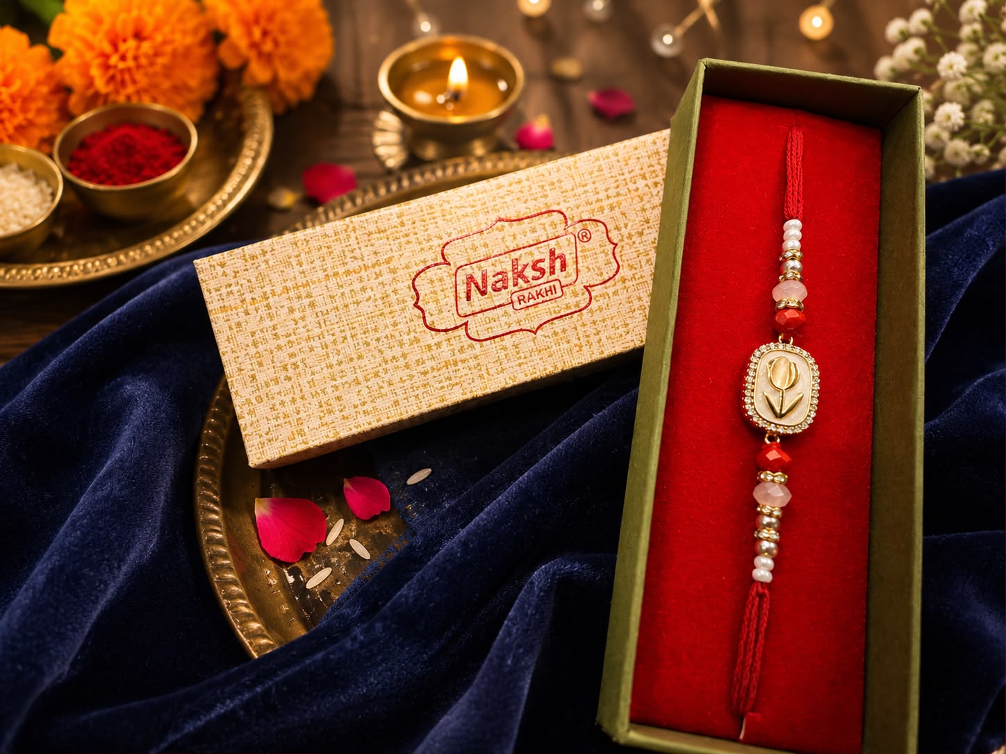 AD Tulip Premium Rakhi