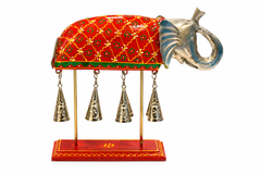 Handcrafted Elephant Wind Chime | Decorative Hanging Bells | Ethnic Home Décor & Gift