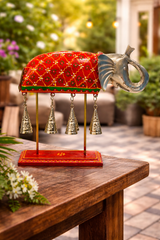 Handcrafted Elephant Wind Chime | Decorative Hanging Bells | Ethnic Home Décor & Gift