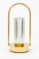 Portable Rechargable Dimmable 3 lights Lantern Lamp - 9 inch Height