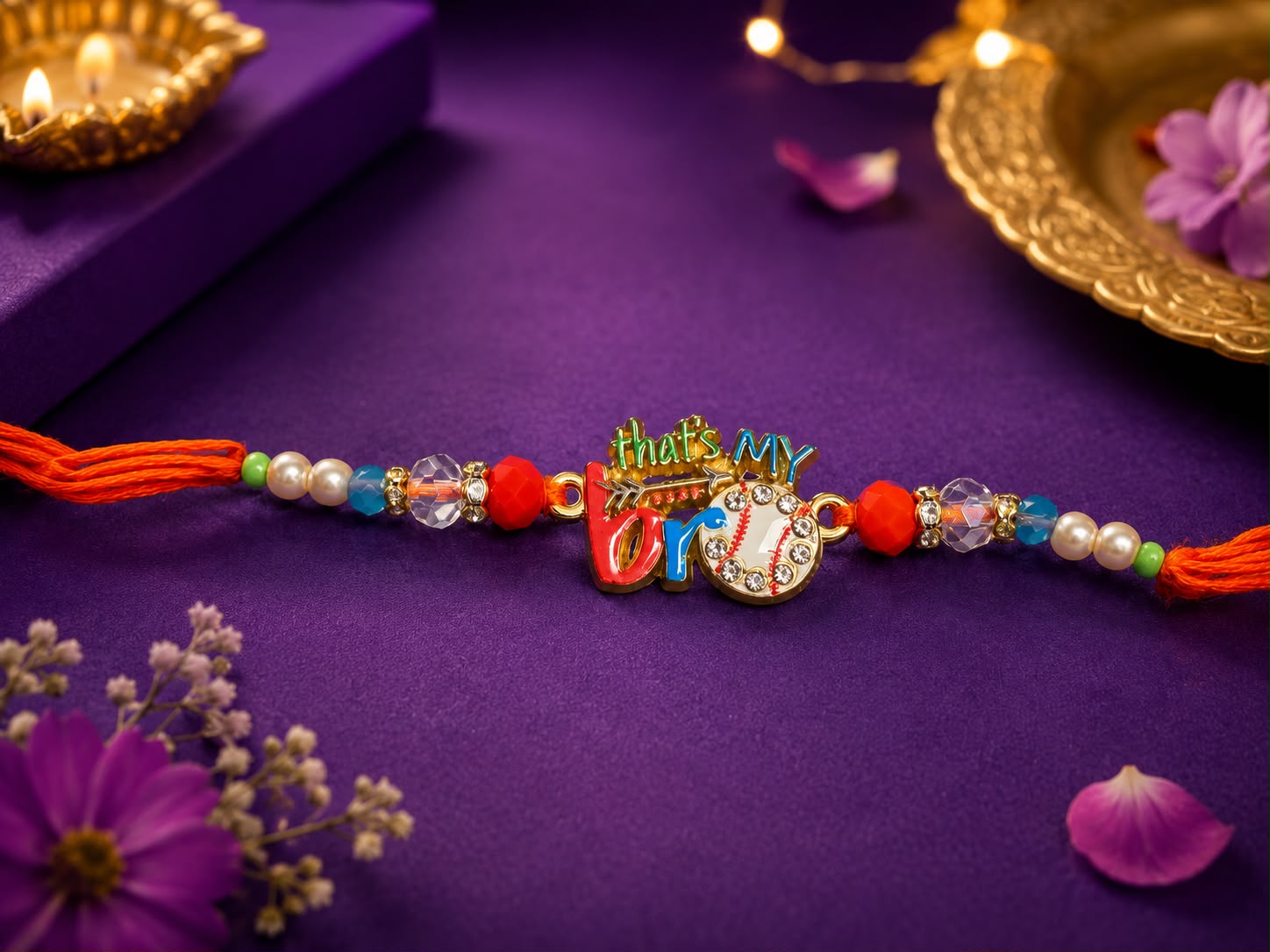 Colourful Vibrant That’s my Bro Rakhi