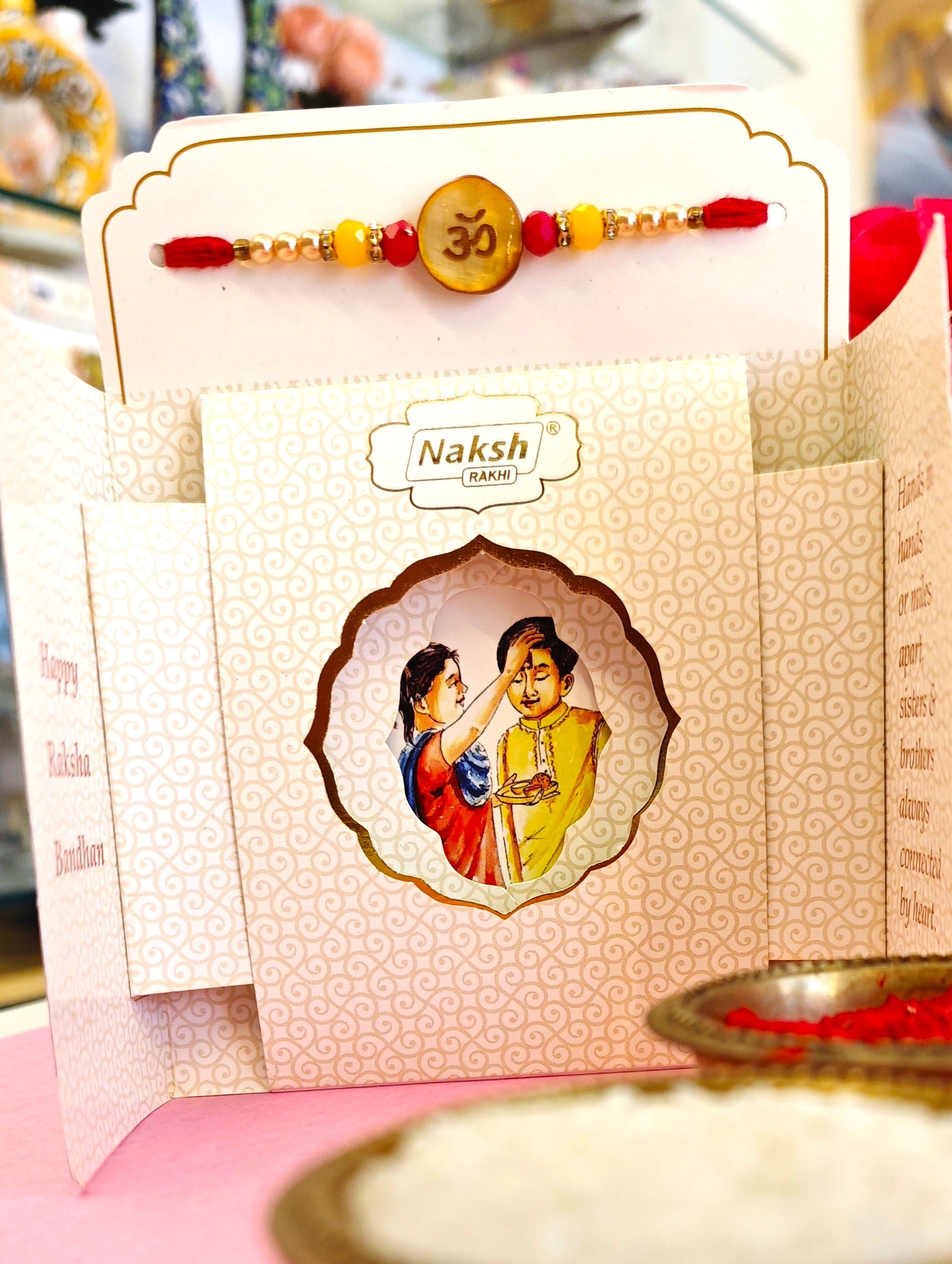 Om Rakhi – Handcrafted Spiritual Rakhi