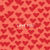 Red heart card