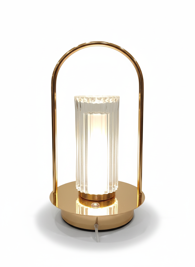 Portable Rechargable Dimmable 3 lights Lantern Lamp - 9 inch Height