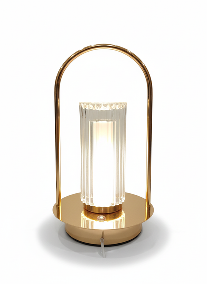 Portable Rechargable Dimmable 3 lights Lantern Lamp - 9 inch Height