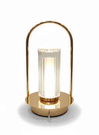 Portable Rechargable Dimmable 3 lights Lantern Lamp - 9 inch Height