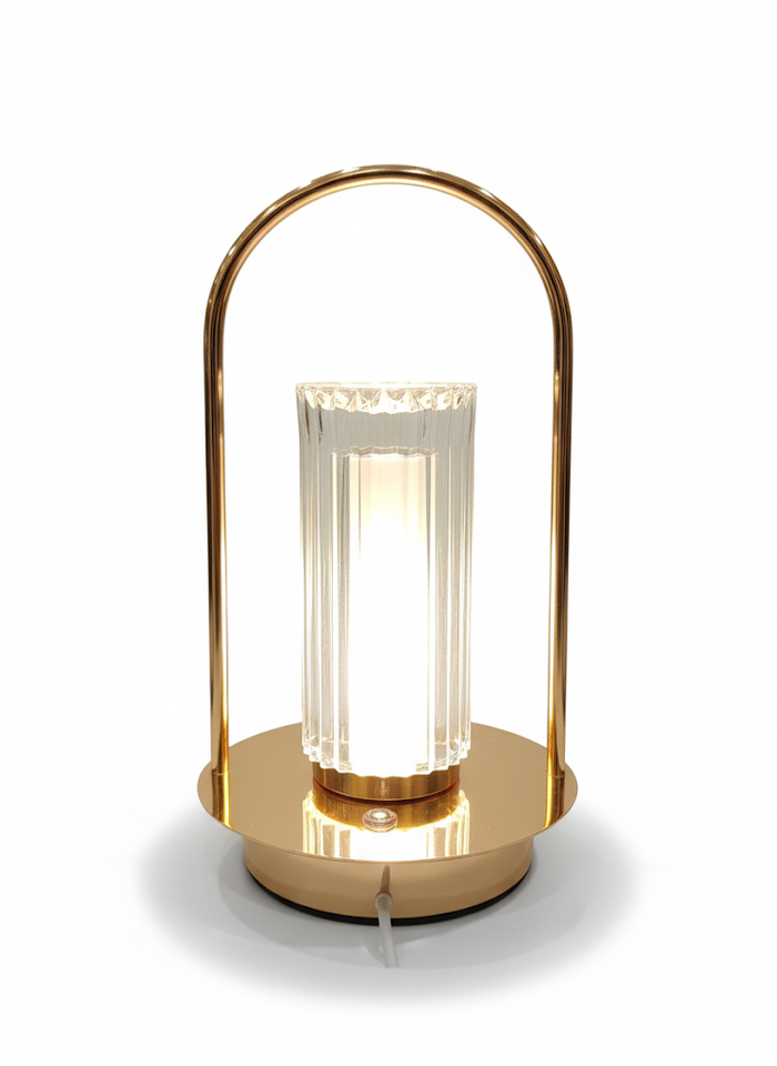 Portable Rechargable Dimmable 3 lights Lantern Lamp - 9 inch Height