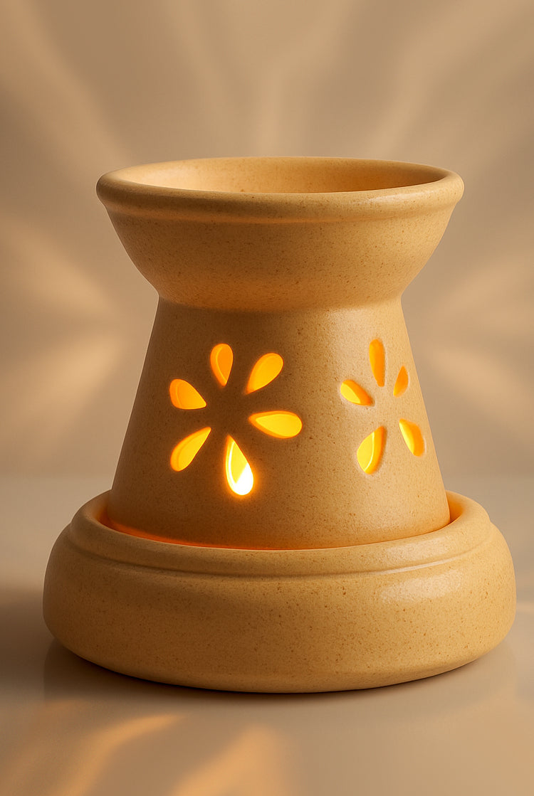Handcrafted Ceramic Aroma Diffuser (Electric) – 14 cm